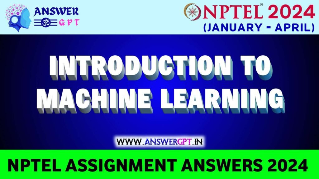 machine learning assignment answers